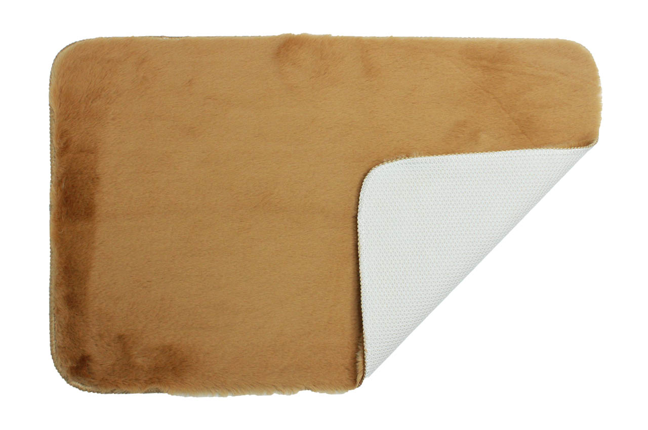 Wavy Wool Anti Skid Bath Mat 1 Pc